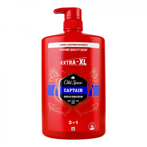 Гель д/душу Old Spice 1 л + Шамп. 3в1 Кептан
