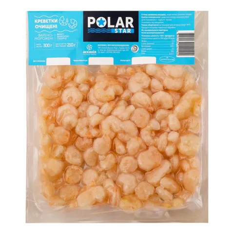 Креветки Polar Star 300 г очищ.