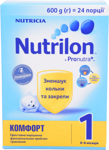 ЗГМ Nutrilon Комфорт-1 600 г