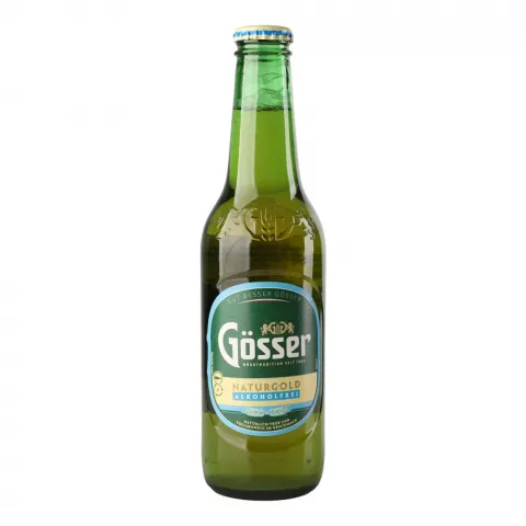 Пиво GOSSER 0,33л б/а світ.нефільтр.0,4 скло И333 Австрія