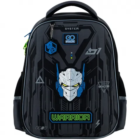 Рюкзак GoPack Education напівкаркас. Warrior GO25-165M-6