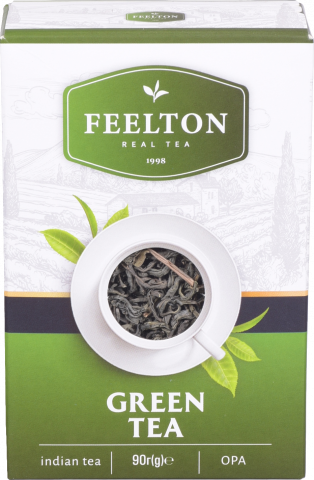 Чай Feelton 90 г зел. Green Tea Opa (П)