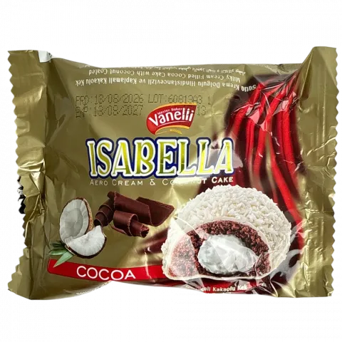 Тістечко VANELLI 35 г шоколад-крем-кокос И271 (Туреччина)