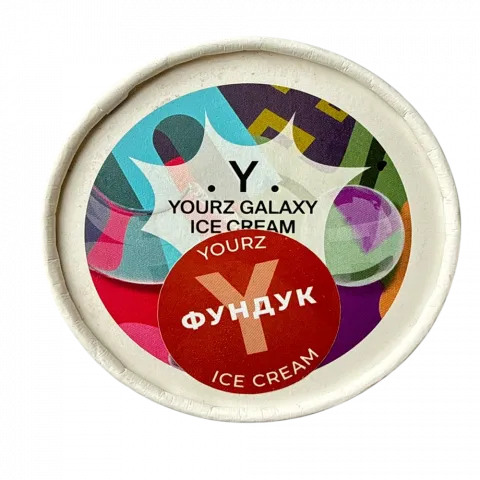 Морозиво Yourz Galaxy Ice Cream 150 г Фундук
