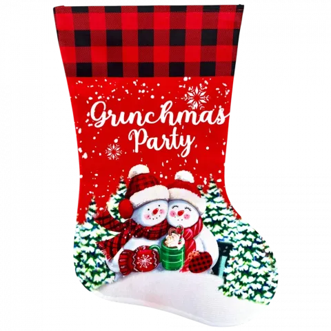 Панчоха різдвяна д/подар. 29х46 см OJYM-2023-016 9245 И099