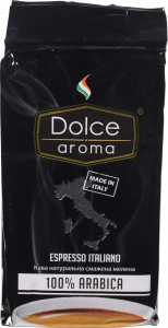 Кава Dolce Aroma 250 г мел. 100 Арабіка (Італія) И561