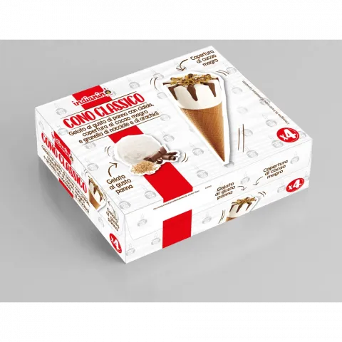 Морозиво Gelato d`Italia 670г какао-вершки (Італія) И113
