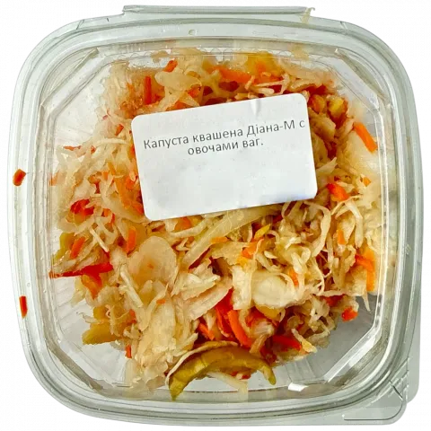Капуста квашена Діана-М с овочами ваг.