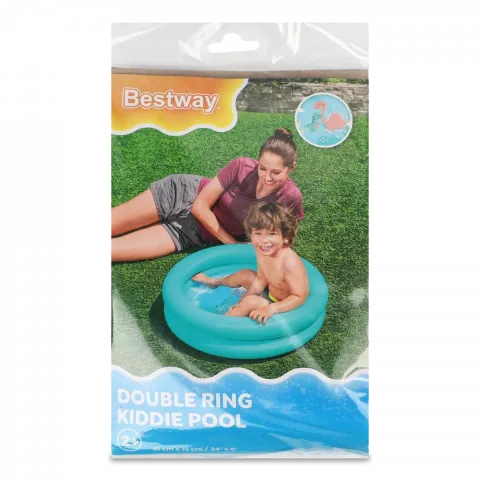 Бествей 51061 дит. надувний басейн 61х15см Double Ring