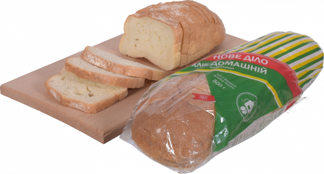 Хліб НД Домашній вг 500 г упак. наріз.