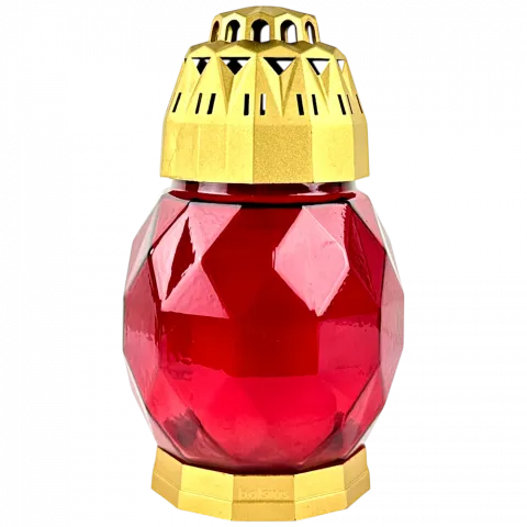 Лампада Bolsius 24 год. Diamond червона арт. 100694950341