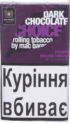 Табак Mac Baren 40 г Dark Chocolate Choice