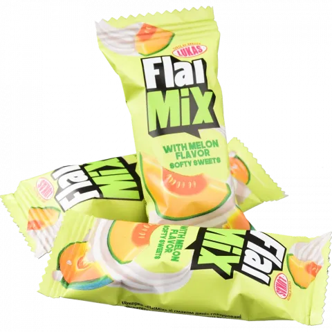 Цукерки Лукас FlaiMix зі смаком дині ваг.