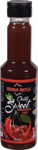 Крем-соус Terra Ricca 250 мл Вишневий з солодким чилі