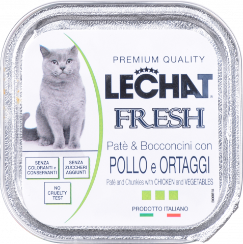 Корм д/котів Monge LCE Cat Fresh 100 г курка з овочами