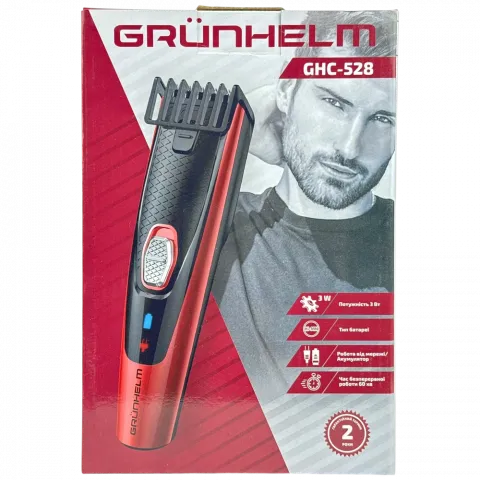 Машинка д/стрижки Grunhelm GHC528 акумуляторна