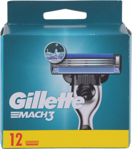 Картридж д/гоління Gillette 12 шт. Мак3