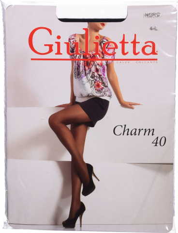 Колготи жін. Giulietta Charm 40 Nero 4