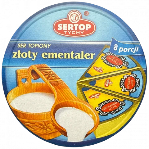 Сир плавл. SERTOP 140г Золотий Емменталь (Польща)