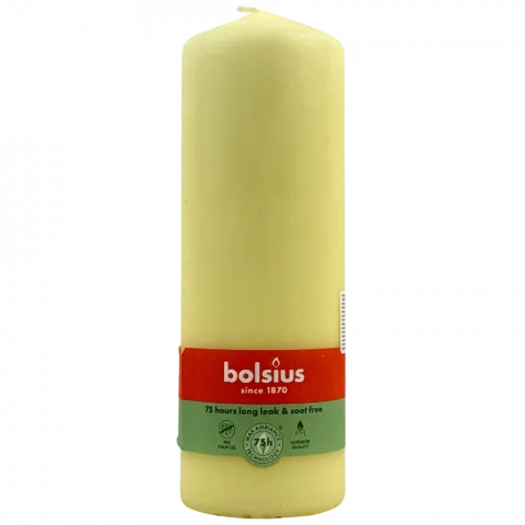 Свіча Bolsius 200/68 айворі 75 год. арт. 103615576805