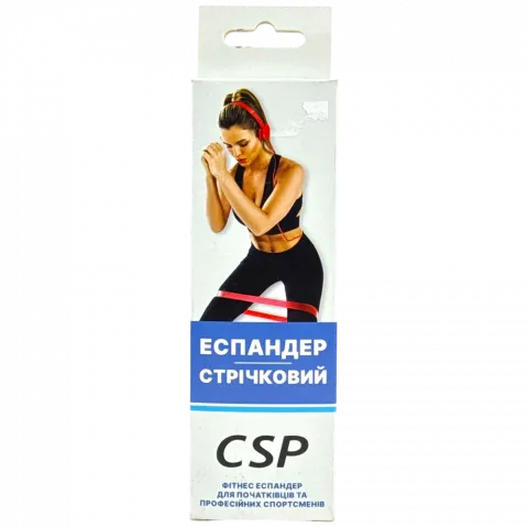 Еспандер CSP стрічковий петля універ. Hard до 35 кг червоний 00402