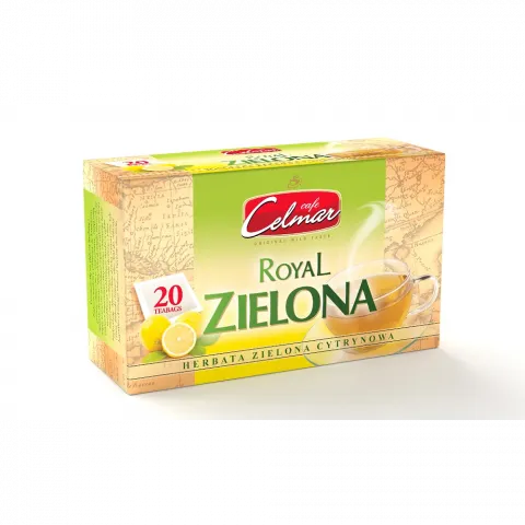 Чай Celmar Зелений з лимоном 20шт И237 (Польща)