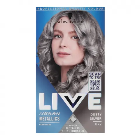 Фарба д/волосся Live Colour  U72 Попелястий хром