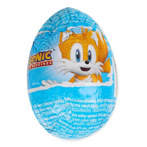 Шоколадне яйце ZAINI Сонік/STUMBLE GUYS 20г И189 (Італія)