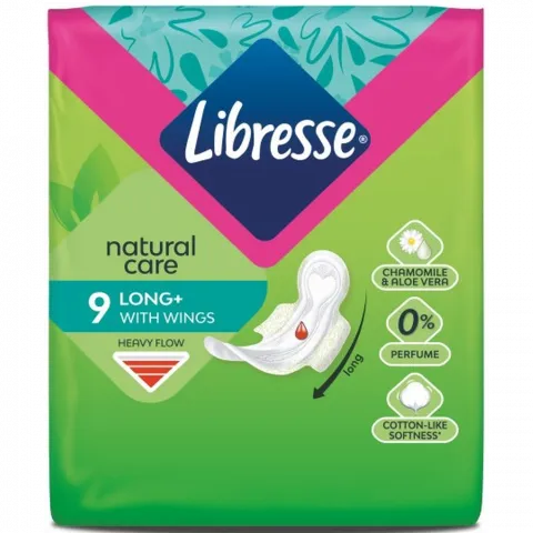 Прокладки Libresse 9 шт. Natural Care Ultra Super