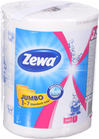 Рушники кухонні Zewa 1 шт. Premium Jumbo