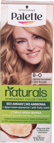 Фарба д/волосся Palette Naturals8-0 Світло-русявий