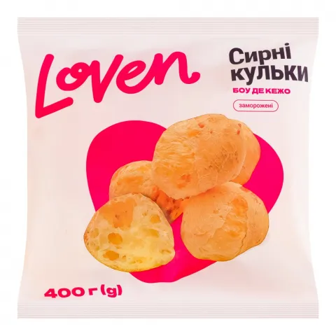 Сирні кульки Loven 400 г Боу Де Кежо