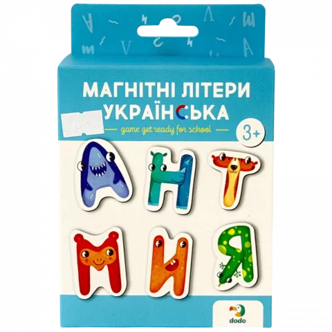 Іграшка Dodo Магнітні літери Українська 200211