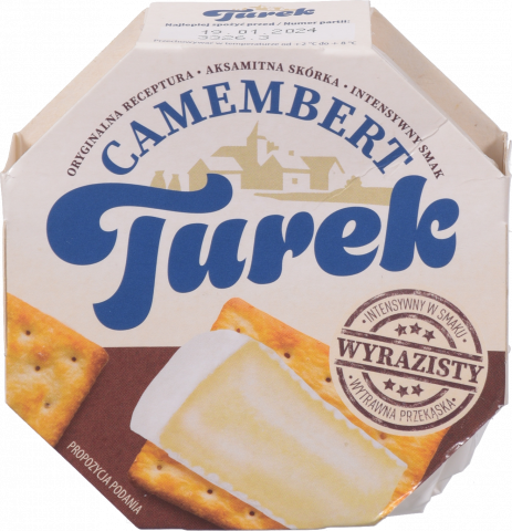 Сир Turek Camembert 120 г Виражений смак