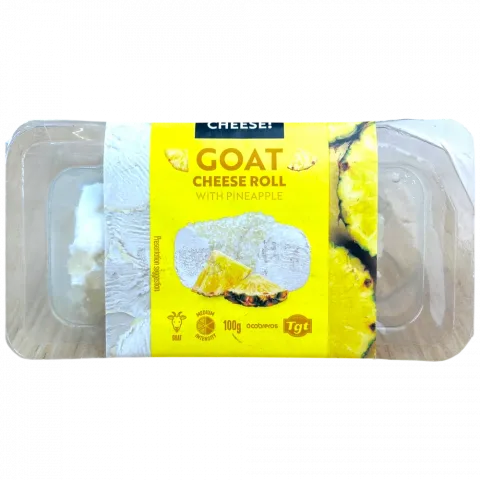 Сир Oh My Cheese! Козиний 100 г з ананасом