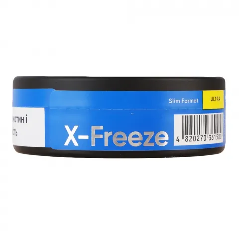 Нікотинові подушечки Velo (N) X-FREEZE ULTRA (20пд) слім без акцизу