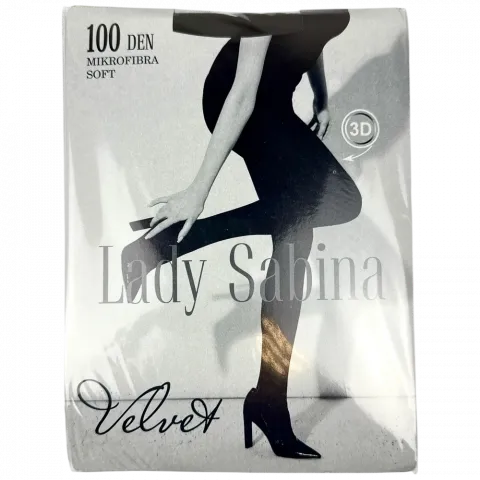 Колготи жін. Lady Sabina Velvet 100 Nero 2