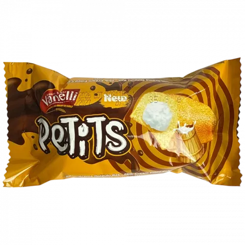 Тістечко VANELLI PETITS 35 г з мол. кремом И319(Туреччина)