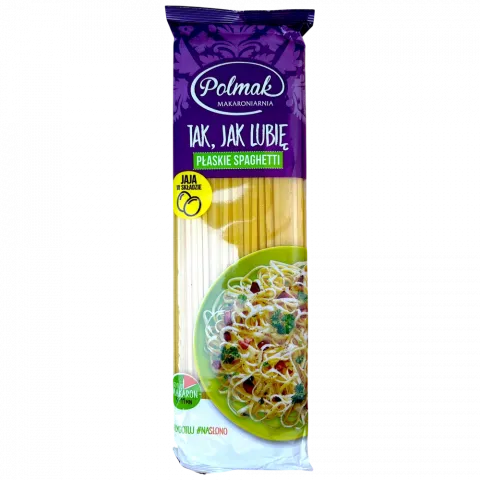 Макарони Polmak 400 г Спагеті Плоскі