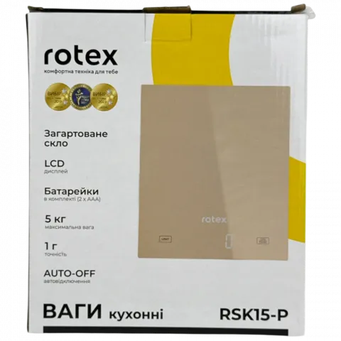 Ваги кухонні Rotex RSK15-P