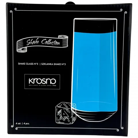 Набір склянок для джину з тоніком скл, 4 шт KROSNO 380 мл арт.3S6713 И561