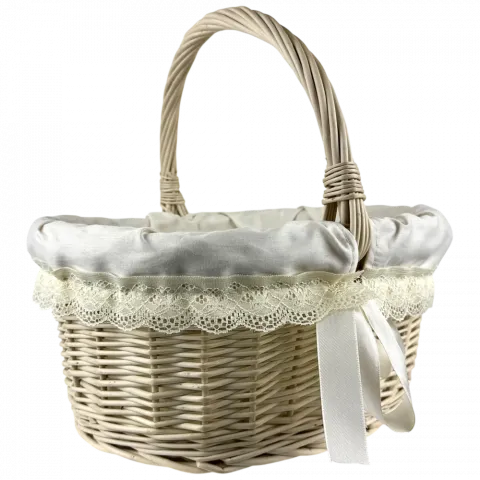 Кошик плетений Модерна пергам. L текст.