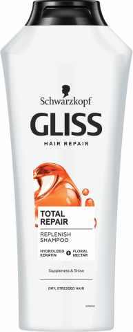 Шампунь Gliss 400 мл Total Repair