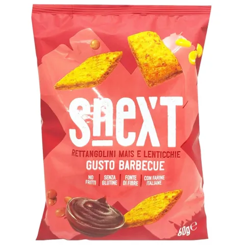 Снеки SNEXT 60г зі смаком барбекю И056