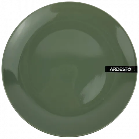 Тарілка порц. Ardesto Capri 19,2 см зелений AR0519CG