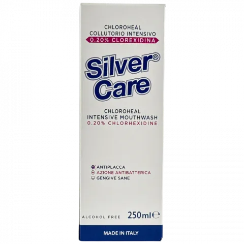 Ополіскувач Silver Care з хлоргексидин. 250мл И360(Італія)