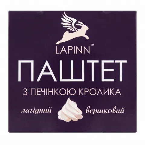 Паштет Lapinn 95 г скл. з печінкою кролика