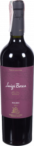 Вино Луіджі Боска Мальбек 2015 0,75 л червон.
