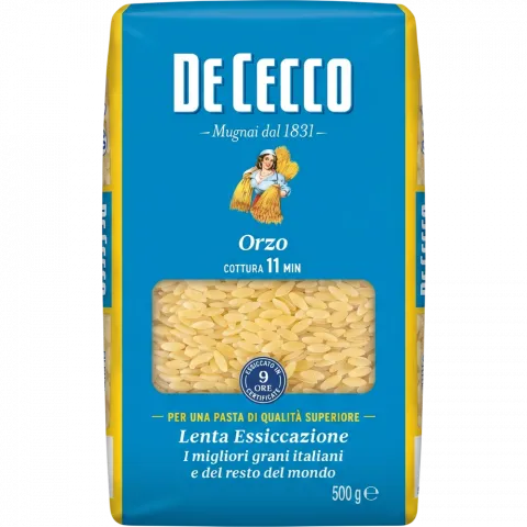 Макарони DE CECCO 74 Різо 500г И748 (Італія)