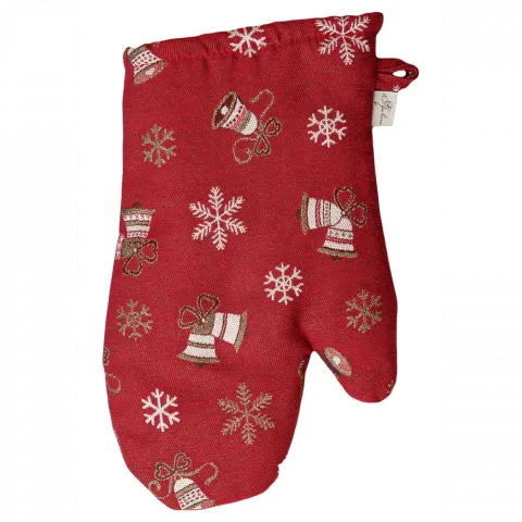 Рукавиця Прованс Дзвіночки на червоному